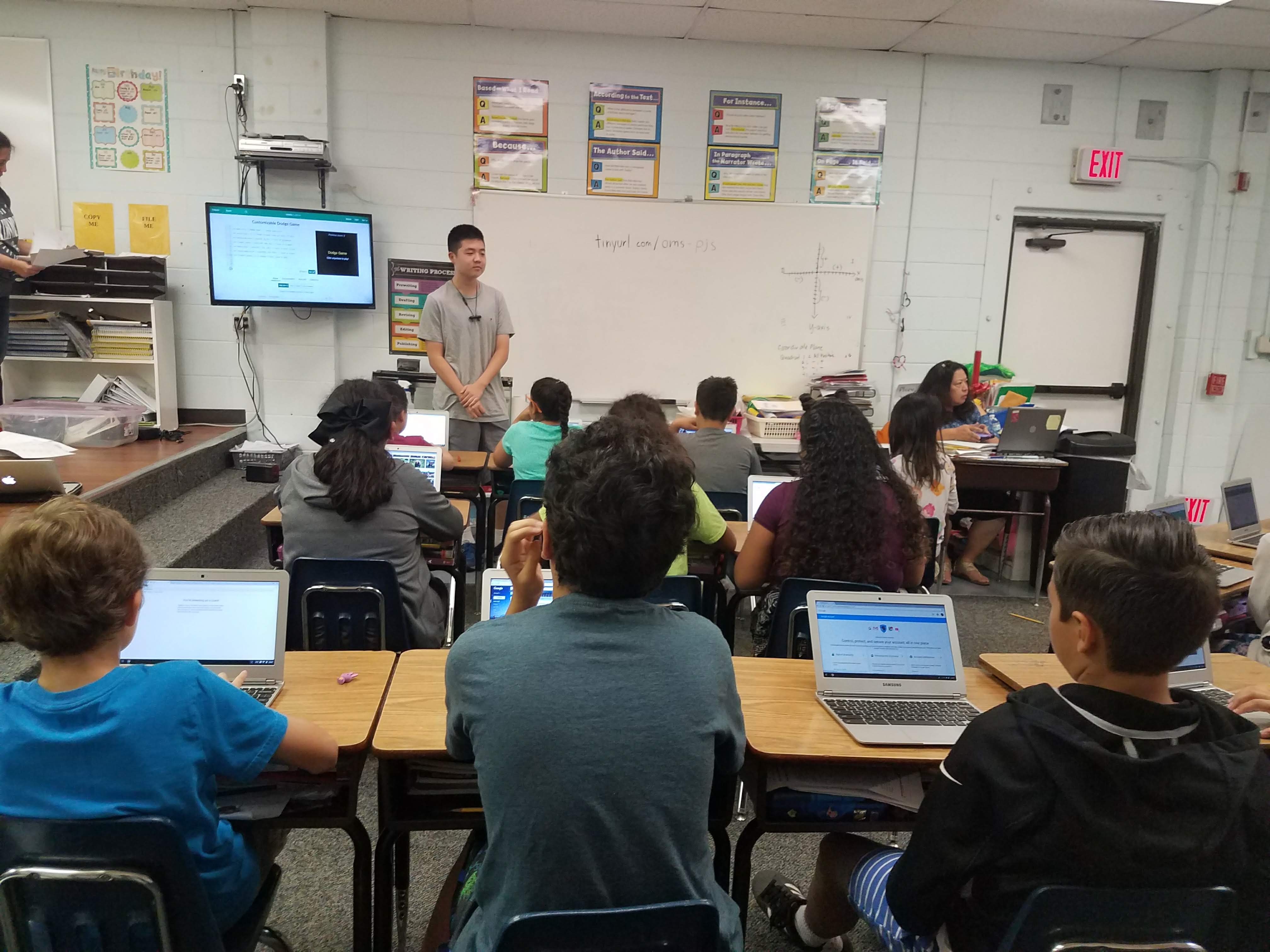 Teaching Elementary and Middle Schoolers Javascript Programming