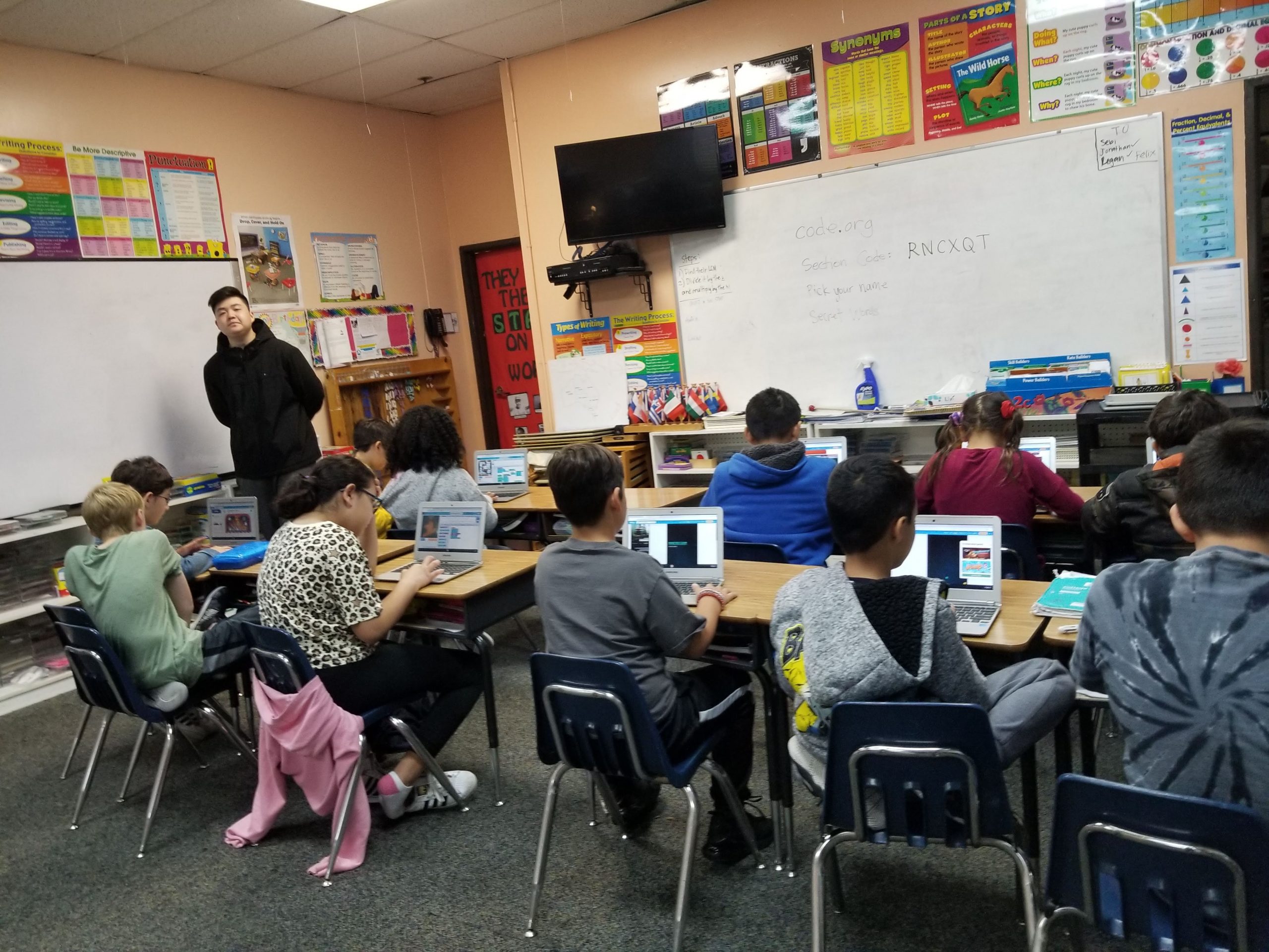 Room 7 (Grade 3 & 4) Technology Class